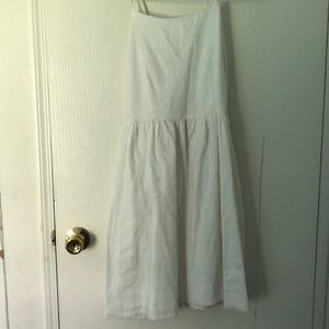 White summer dress